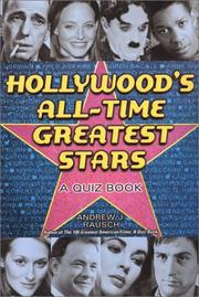 Cover of: Hollywood's all-time greatest stars: a quiz book