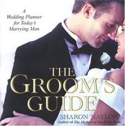 Cover of: The groom's guide: a wedding planner for today's marrying man