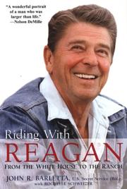 Cover of: Riding With Reagan: From the White House to the Ranch by John R. Barletta