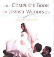 Cover of: The Complete Book Of Jewish Weddings