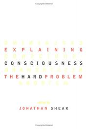 Cover of: Explaining Consciousness | Jonathan Shear
