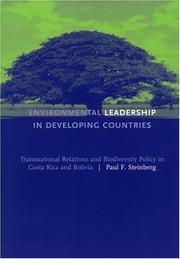 Cover of: Environmental Leadership in Developing Countries by Paul F. Steinberg