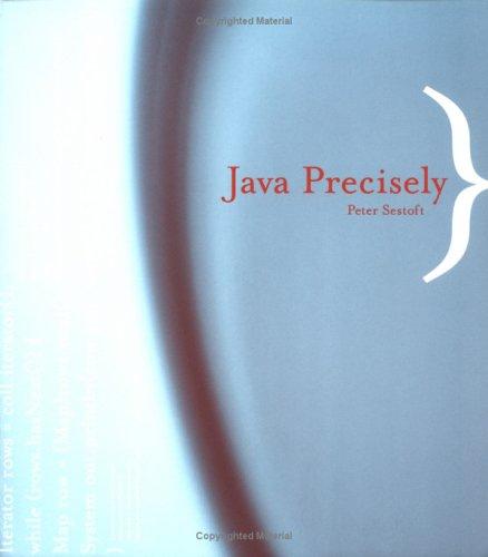 Java Precisely by Peter Sestoft