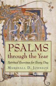 Cover of: Psalms Through the Year: Spiritual Exercises for Every Day