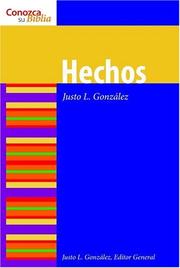 Cover of: Hechos / Acts (Conozca Su Biblia / Know Your Bible)