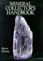 Cover of: Mineral collector's handbook