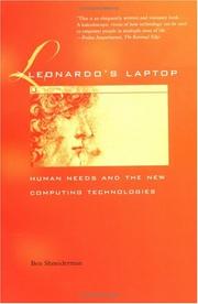 Cover of: Leonardo's Laptop: Human Needs and the New Computing Technologies
