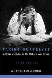 Cover of: Taxing Ourselves, 3rd Edition | Joel Slemrod
