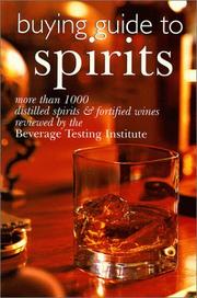 Cover of: Buying Guide To Spirits by Alan Ditky