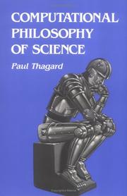 Cover of: Computational Philosophy of Science (Bradford Books) by Paul R. Thagard