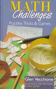Cover of: Math challenges | Glen Vecchione