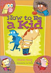 Cover of: How to-- be a kid