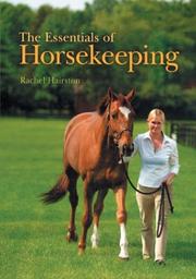 Cover of: The Essentials of Horsekeeping by Rachel Hairston