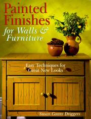 Cover of: Painted Finishes For Walls & Furniture: Easy Techniques For Great New Looks