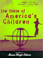 Cover of: The Statue of American's Children Yearbook 2000: A Report from the Children's Defense Fund (State of America's Children Yearbook, 2000)
