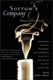 Cover of: Sorrow's Company: Great Writers on Loss and Grief