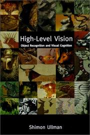 Cover of: High-level vision by Shimon Ullman