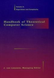 Cover of: Handbook of Theoretical Computer Science, Vol. A by Jan van Leeuwen, Jan van Leeuwen