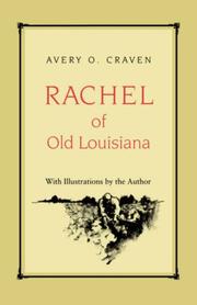 Cover of: Rachel of old Louisiana