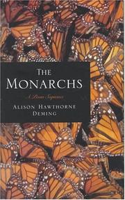 Cover of: The Monarchs by Alison Hawthorne Deming