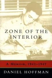 Cover of: Zone of the interior: a memoir, 1942-1947