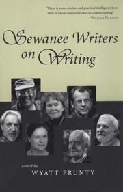 Cover of: Sewanee writers on writing