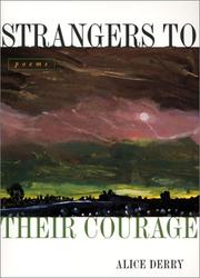 Cover of: Strangers to their courage: poems