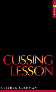 Cover of: Cussing lesson: poems