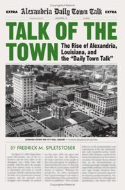 Cover of: Talk of the town by Fredrick Marcel Spletstoser