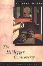 Cover of: The Heidegger Controversy: A Critical Reader