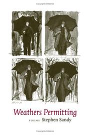 Cover of: Weathers permitting: poems