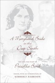 A Maryland bride in the Deep South by Priscilla Bond