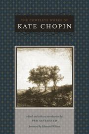 Cover of: The Complete Works of Kate Chopin (Southern Literary Studies) by 