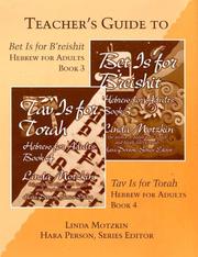 Cover of: Bet is for B'reishit and Tav is for Torah Teacher's Guide