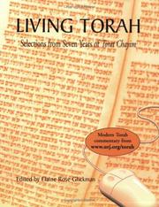 Cover of: Living Torah: Selections from Seven Years of Torat Chayim