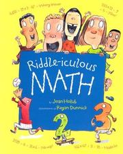 Cover of: Riddle-iculous math by Joan Holub
