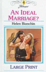 Cover of: An Ideal Marriage? by Helen Bianchin