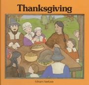 Cover of: Thanksgiving | Miriam Nerlove