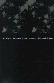 At night, beneath trees by Krüger, Michael