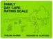 Cover of: Family day care rating scale