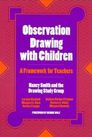 Cover of: Observation drawing with children: a framework for teachers