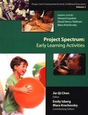 Cover of: Project Zero frameworks for early childhood education by Howard Gardner, David Henry Feldman, Mara Krechevsky, general editors.