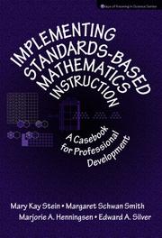 Cover of: Implementing standards-based mathematics instruction: a casebook for professional development