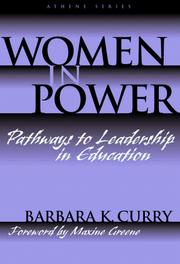 Women in Power by Barbara K. Curry