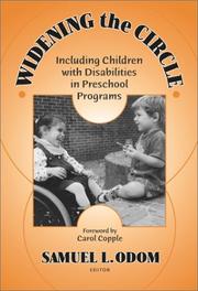 Cover of: Widening the Circle: Including Children With Disabilities in Preschool Programs (Early Childhood Education, 83)