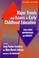 Cover of: Major trends and issues in early childhood education