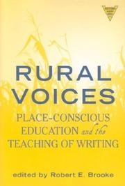 Cover of: Rural Voices by Robert Brooke, Robert Brooke