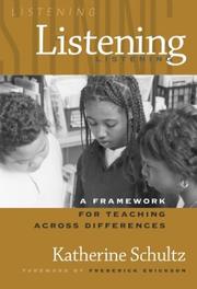 Cover of: Listening: A Framework for Teaching Across Differences