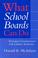 Cover of: What school boards can do