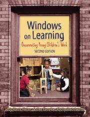 Cover of: Windows on Learning by Judy Harris Helm, Sallee Beneke, Kathy Steinheimer, Judy Harris Helm, Sallee Beneke, Kathy Steinheimer
